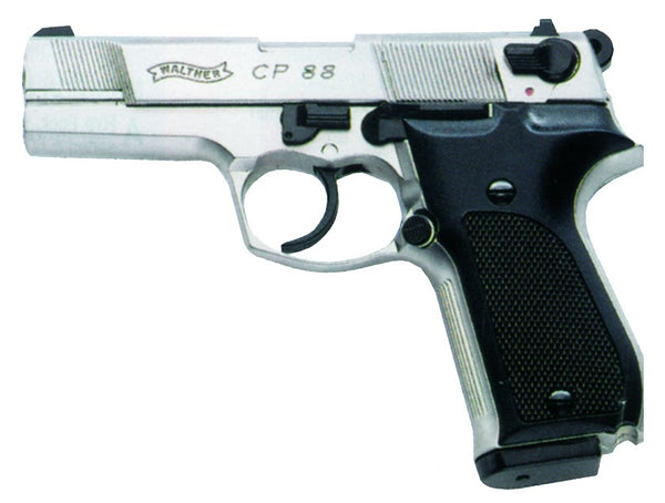 WALTHER CP88 4 NICKEL - PLASTIC GRIP"