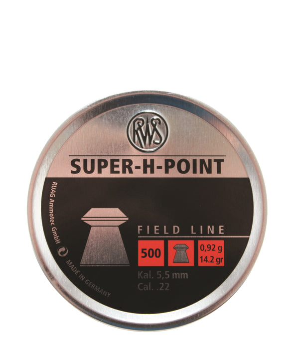 RWS SUPER H POINT PELLETS .22 (500)
