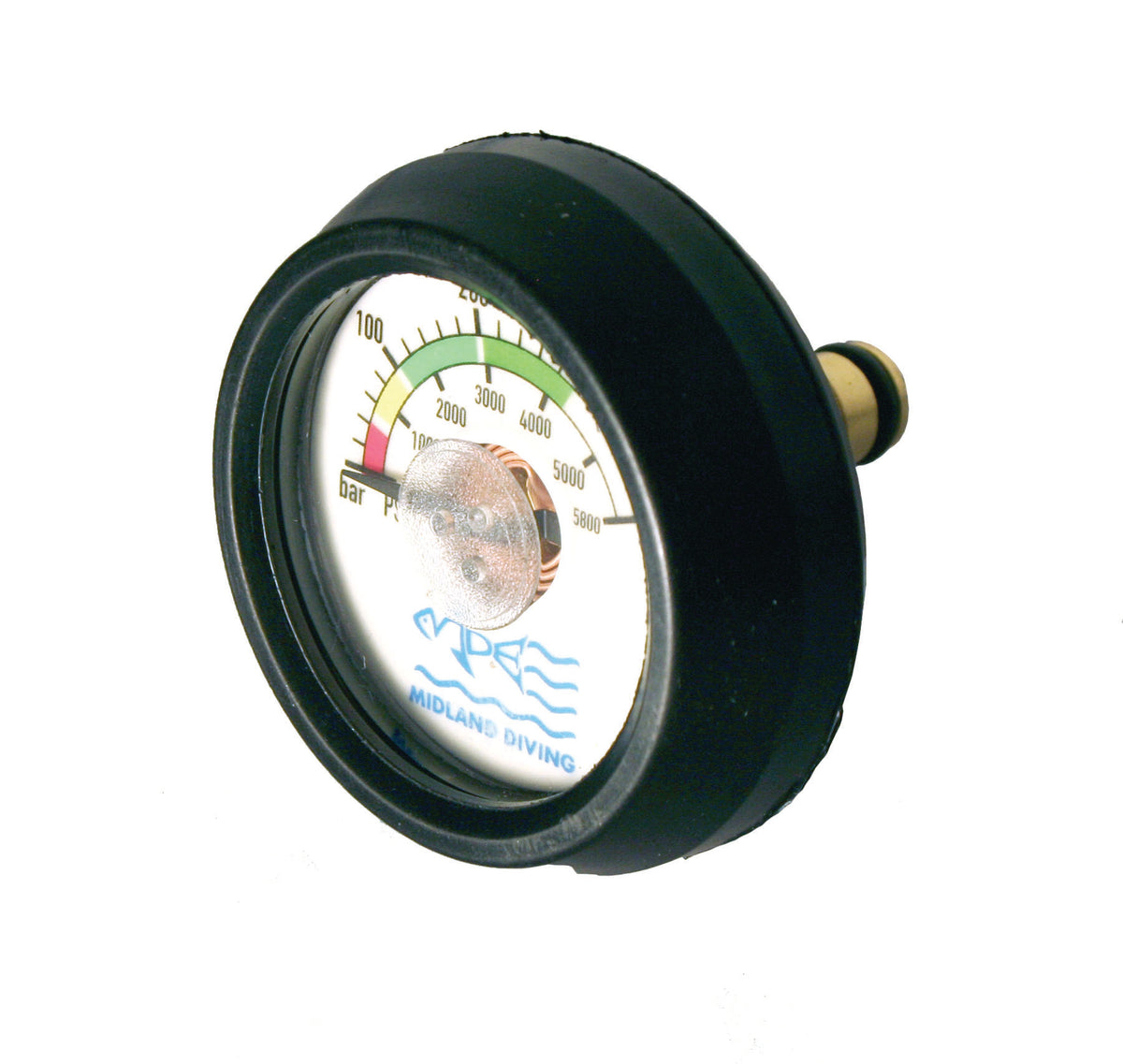 GAUGE ONLY FOR DIVING CYLINDERS Range Right