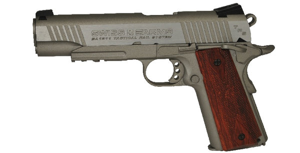 SWISS ARMS 1911 TACTICAL 4.5MM STAINLESS