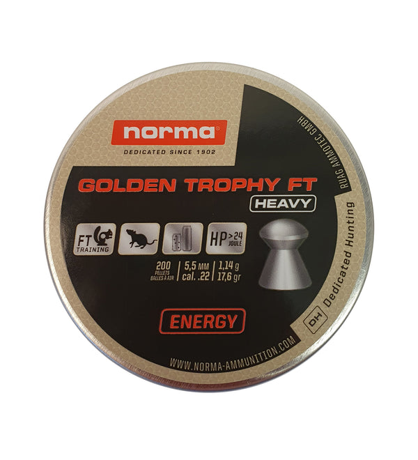 NORMA GOLDEN TROPHY FT HEAVY .22 (200)