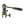 Load image into Gallery viewer, 3 LEGGED THING WINDOW MOUNT CLAMP WITH AIRHED TRINITY MOSS
