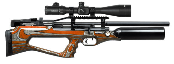 KRAL EMPIRE X PCP ORANGE LAMINATE .22
