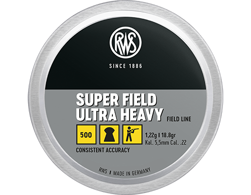 RWS SUPER FIELD ULTRA HEAVY PELLETS .22 (500)