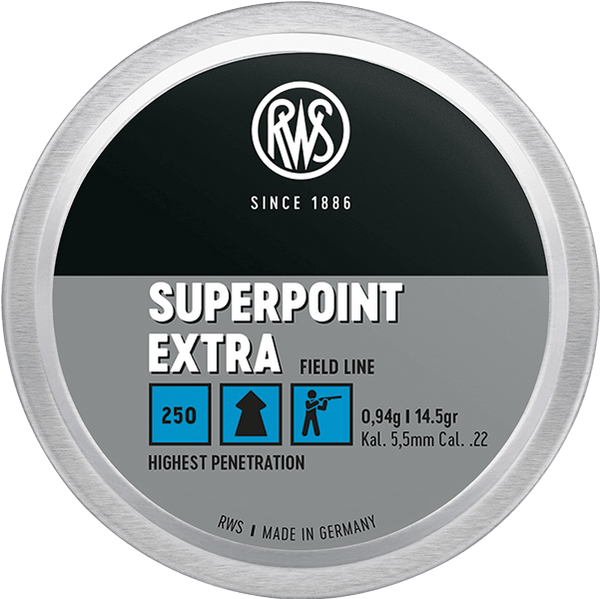 RWS SUPER POINT EXTRA PELLETS .22 (250)