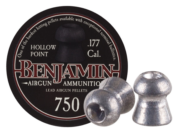 BENJAMIN PREMIUM HOLLOW POINT PELLETS .177 (750)