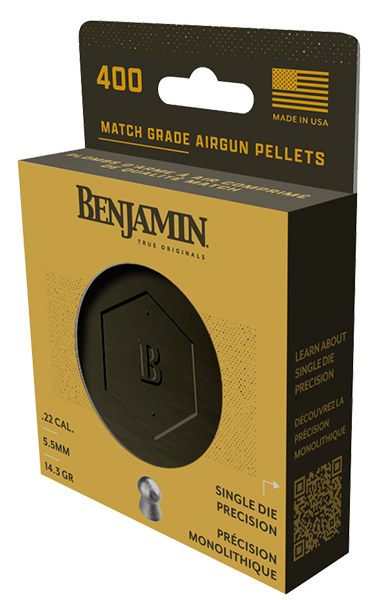 BENJAMIN MATCH GRADE PELLETS .22 (400)