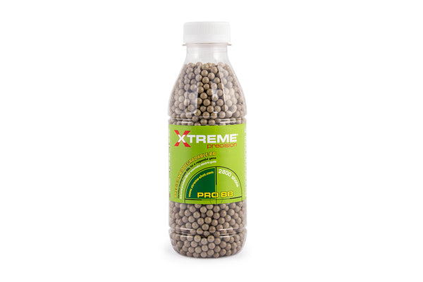 XTREME PRECISION BIO 0.20G BB'S BOTTLE OF 2800 DARK EARTH