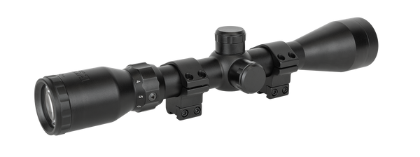 BSA ESSENTIAL FFMD 3-9X40 WR RIFLESCOPE WITH MOUNTS
