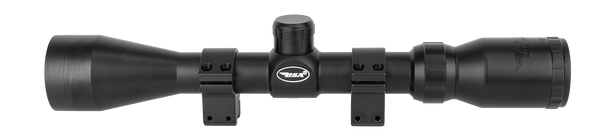 BSA ESSENTIAL FFMD 3-9X40 WR RIFLESCOPE WITH MOUNTS
