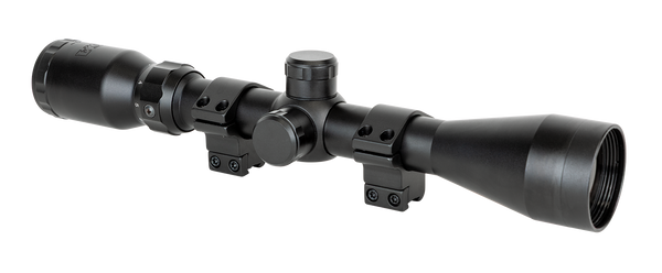 BSA ESSENTIAL FFMD 3-9X40 WR RIFLESCOPE WITH MOUNTS