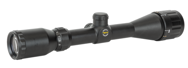 BSA ESSENTIAL FFMD 3-9X40 AO RIFLESCOPE WITH MOUNTS