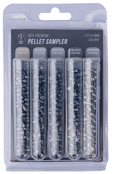 BSA PREMIUM PELLET SAMPLER PACK .177