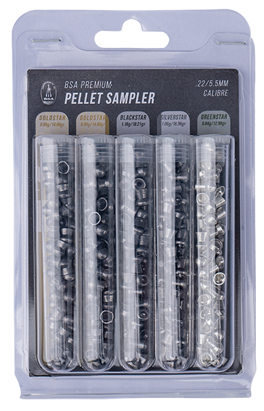 BSA PREMIUM PELLET SAMPLER PACK .22