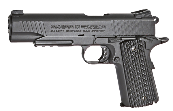 SWISS ARMS SA1911 TACTICAL 4.5MM BLACK