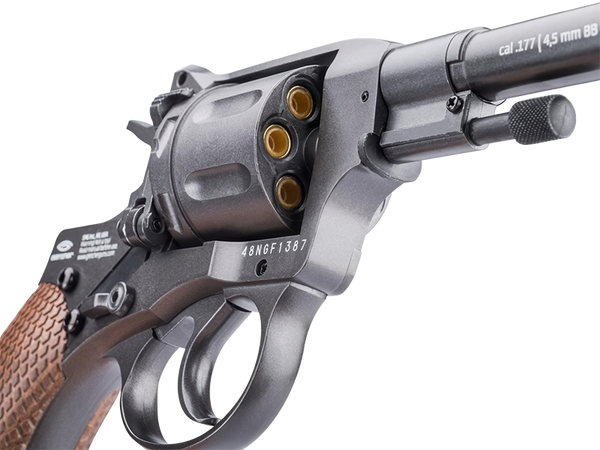 GLETCHER NAGANT BLACK 4.5MM REVOLVER
