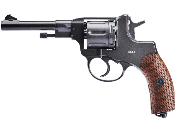 GLETCHER NAGANT BLACK 4.5MM REVOLVER