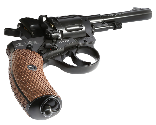 GLETCHER NAGANT BLACK 4.5MM REVOLVER
