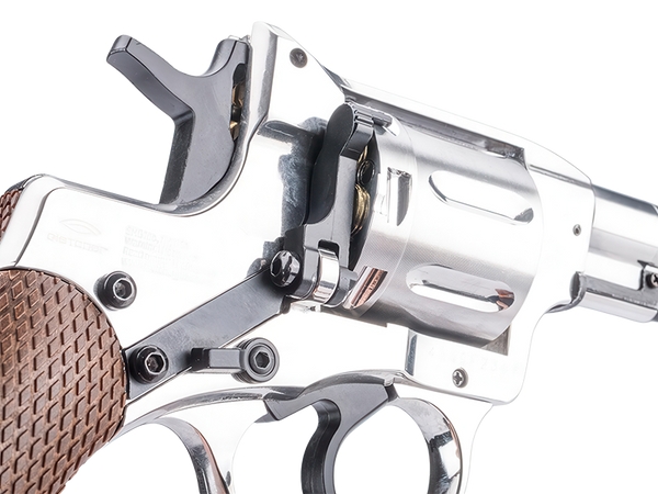 GLETCHER NAGANT SILVER 4.5MM REVOLVER
