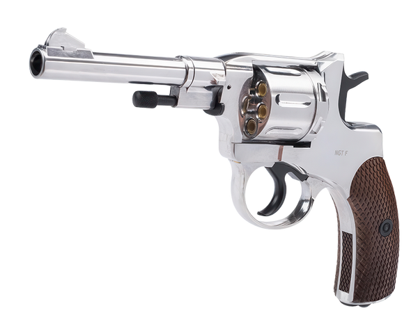 GLETCHER NAGANT SILVER 4.5MM REVOLVER