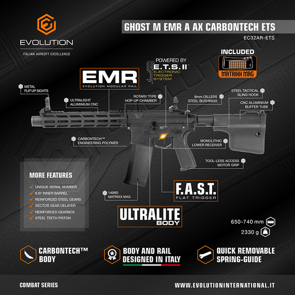 EVOLUTION GHOST M EMR A AX CARBONTECH ETS