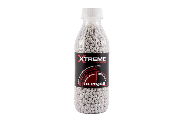 XTREME PRECISION 0.20G BB'S BOTTLE OF 2800 WHITE