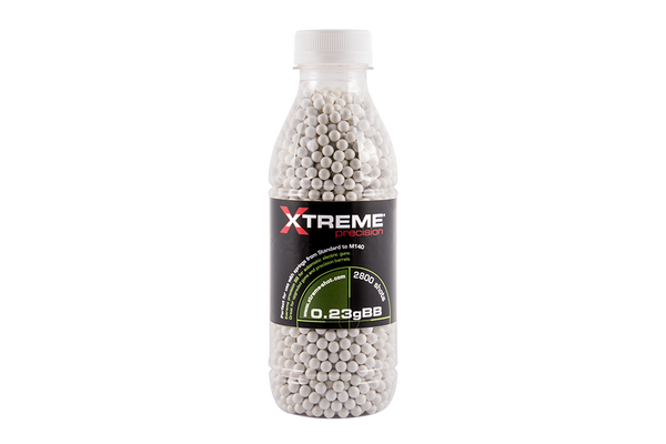 XTREME PRECISION 0.23G BB'S BOTTLE OF 2800 WHITE