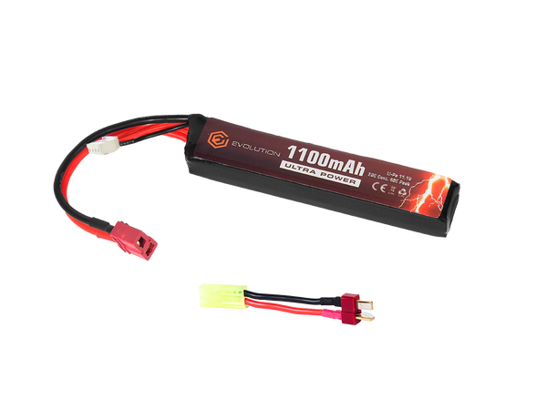 EVOLUTION LIPO ULTRA POWER BATTERY 11.1V 1100MAH Stick