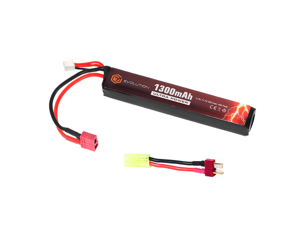 EVOLUTION LIPO ULTRA POWER BATTERY 11.1V 1300MAH Stick