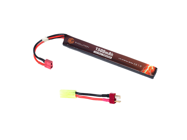 EVOLUTION LIPO ULTRA POWER BATTERY 7.4V 1500MAH STICK