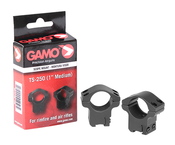 GAMO TS 250 1" MEDIUM 2 PIECE DOVETAIL MOUNT