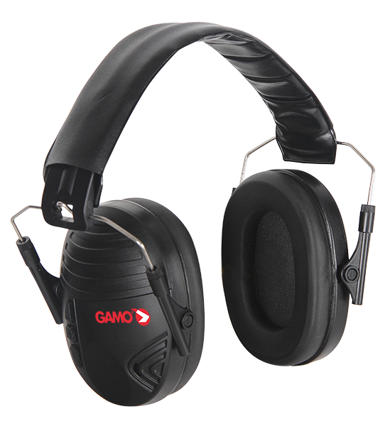 GAMO DUAL ELECTRONIC EAR MUFF BLACK