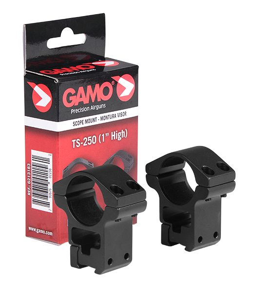 GAMO TS 250 1" HIGH 2 PIECE DOVETAIL MOUNT