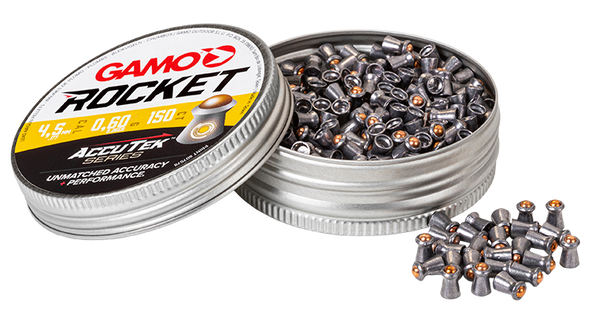 GAMO ROCKET ACCUTEK SERIES PELLETS .177 TIN 150