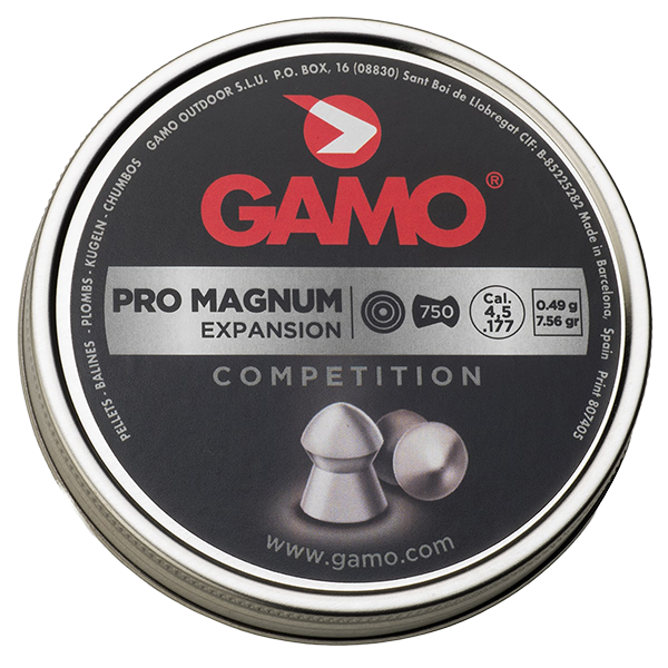 GAMO PRO MAGNUM PELLETS .177 TIN 250