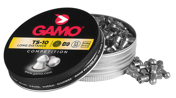 GAMO TS-10 LONG DISTANCE PELLETS .177 TIN 200