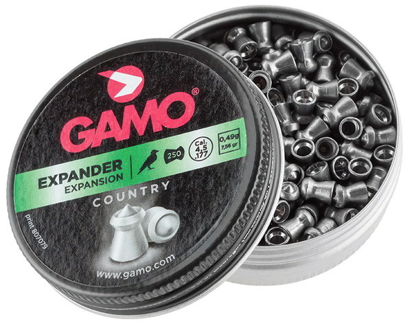 GAMO  EXPANDER HOLLOW POINT PELLETS .177 TIN 250