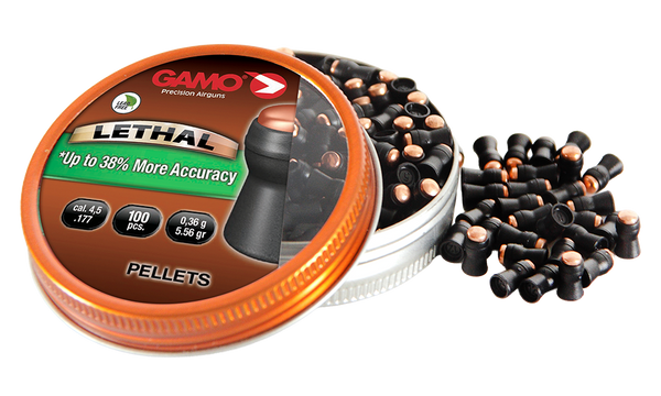GAMO LETHAL LEAD FREE PELLETS .177 TIN 100