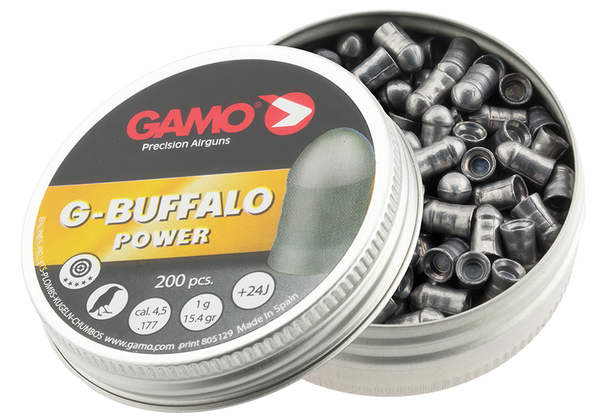 GAMO BUFFALO PELLETS .177 TIN 200