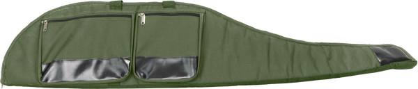GREEN TWO POCKET GUN SLIP FAUX LEATHER 127x30cm