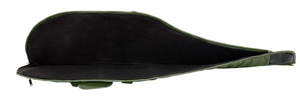 GREEN TWO POCKET GUN SLIP FAUX LEATHER 127x30cm
