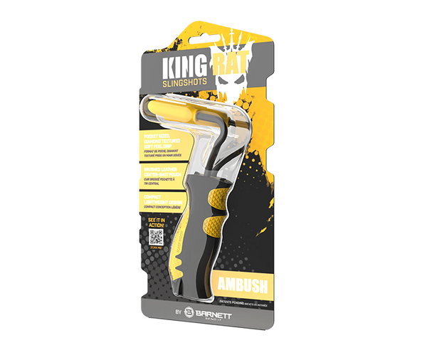 KING RAT AMBUSH SOFT GRIP SLINGSHOT