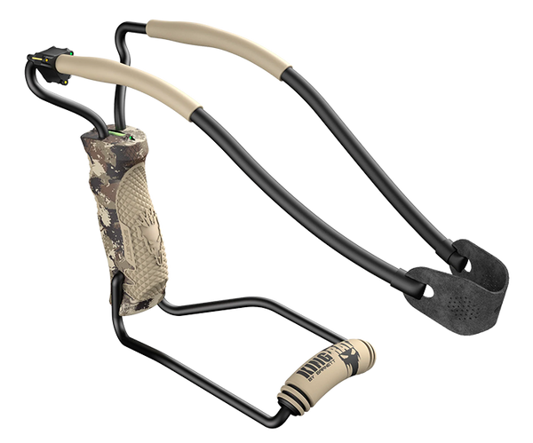 KING RAT BLACK WIDOW HUNTER SOFT GRIP SLINGSHOT