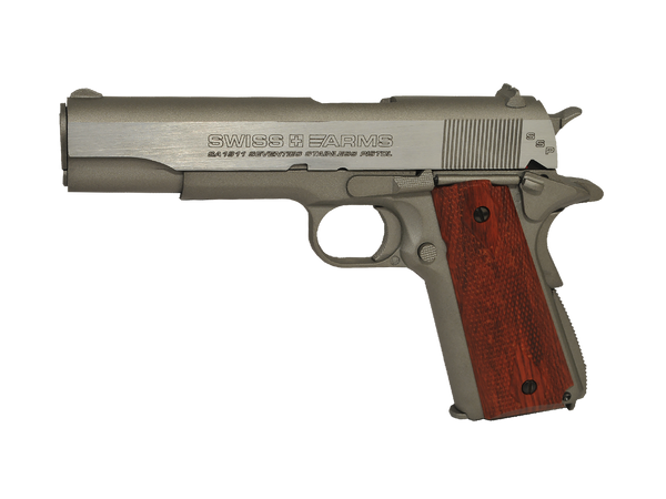SWISS ARMS 1911 SEVENTIES STAINLESS 4.5M